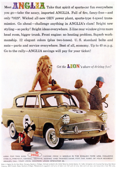 Anglia. Holiday magazine, June 1960.