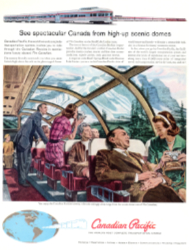 Railway ads from the 1940s, '50s, and '60s