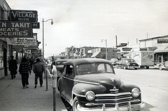 Anchorage, Alaska, in 1949-50