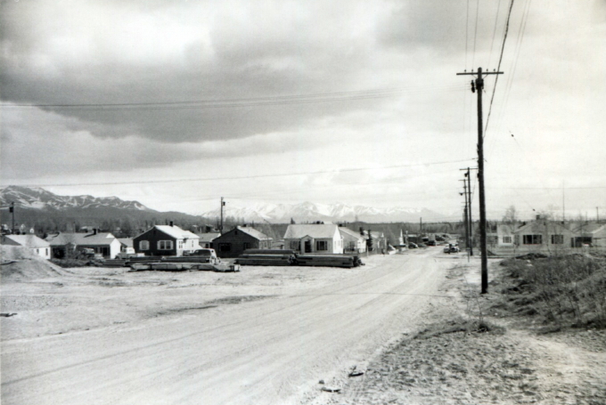 Anchorage, Alaska, in 1949-50