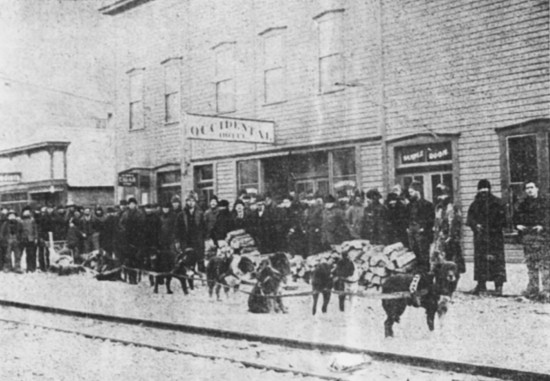 Headline: First Book of the Chronicles of Skagway, 1899
