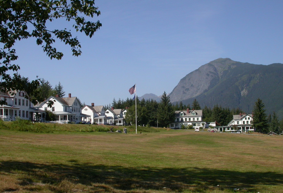 Historic Fort William H. Seward at Haines, Alaska