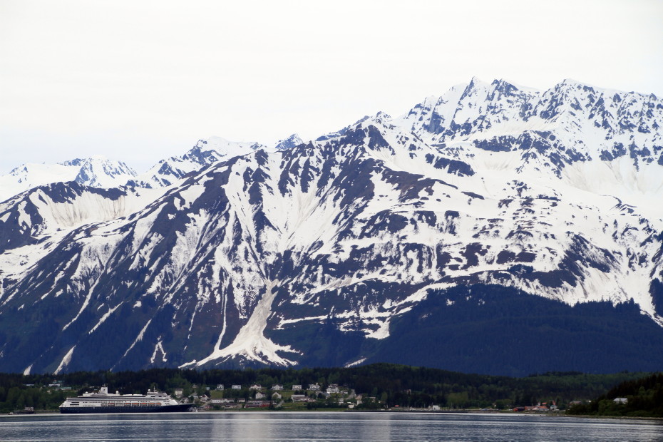 Cruise ship at Haines, Alaska
