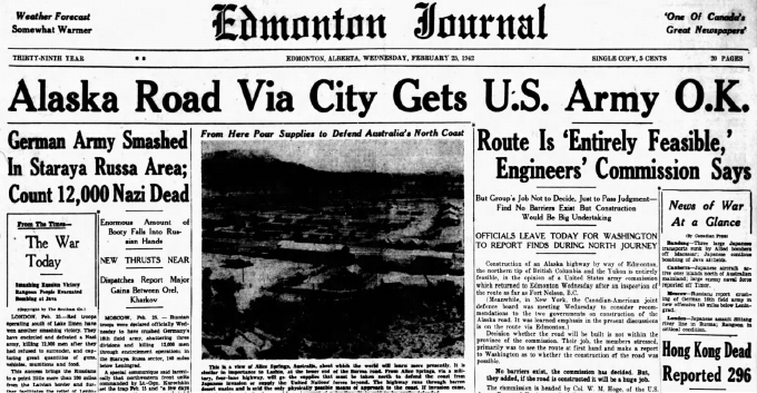 Edmonton Journal - February 25, 1942