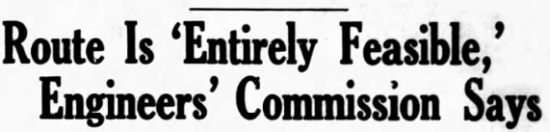 Alaska Route is Entirely Feasible, Engineers' Commission Says - Edmonton Journal - February 25, 1942