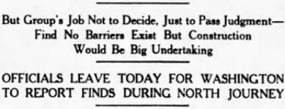 Report of the United States Army Commission
studying a highway to Alaska - Edmonton Journal - February 25, 1942