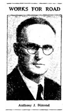 Anthony J. Dimond, Alaska delegrate to Congress, 1933