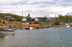 Atlin, BC, in 1985