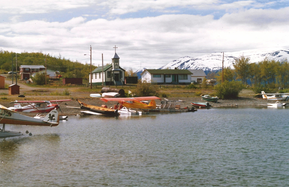 Atlin, BC, in 1985