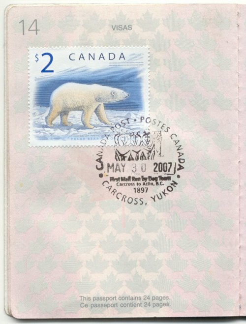 Get your passport stamped at Carcross, Yukon