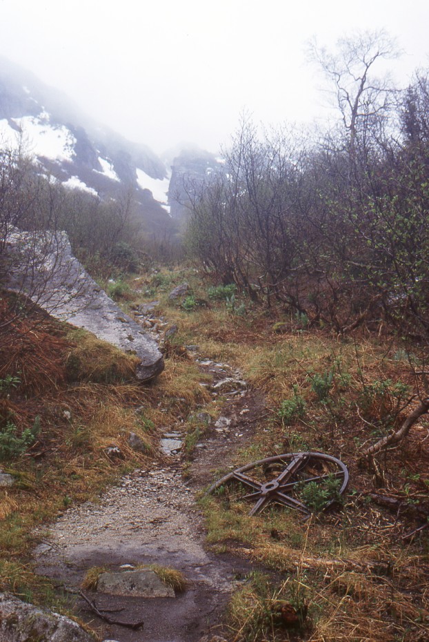 Artifacts along the Chilkoot Trail, Alaska