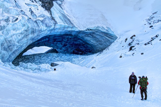 The Kluane ice cave - February 2019
