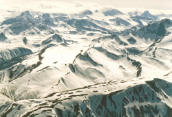 BC's Coastal Mountains west of Telegraph Creek in 1985