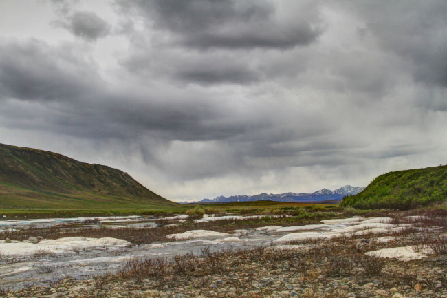 The Blackstone River alongb the Dempster Highway, Yukon