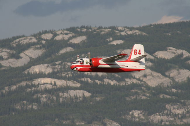 An impressive Grumman S2 Tracker conversion Conair calls a Firecat