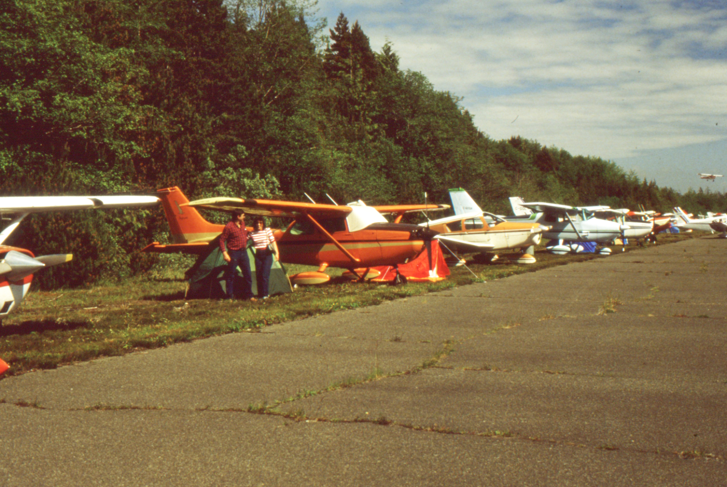 Whisky Delta Mike at Tofino, BC, on June 9, 1984.