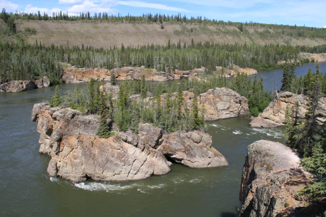 Fve Finger Rapids, Yukon River