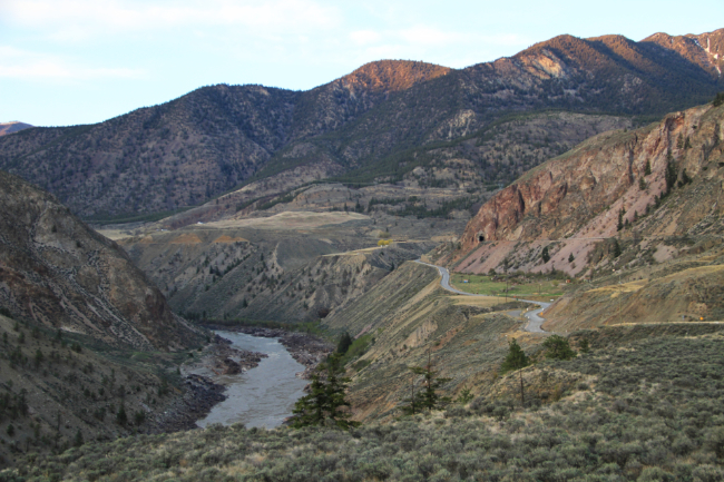 BC Highway 99 north of Lillooet