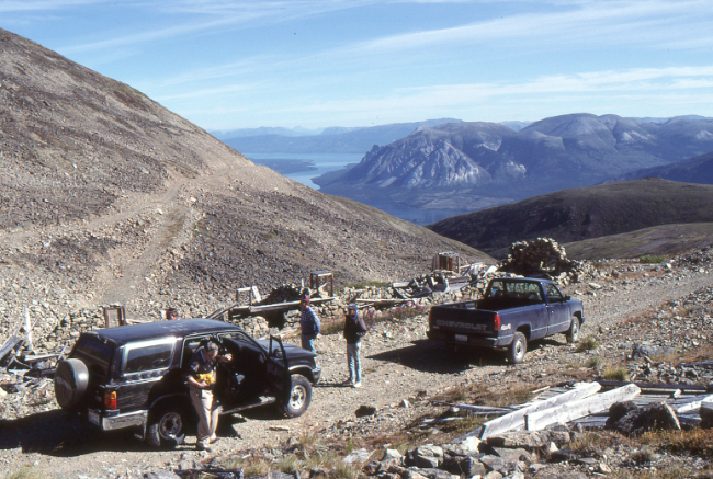 The historic Mountain Hero mine on Montana Mountain, Yukon