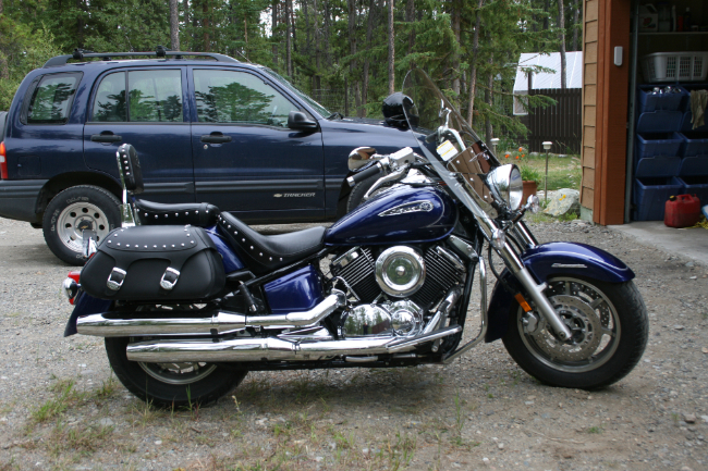My new 2009 Yamaha V-Star Classic Silverado