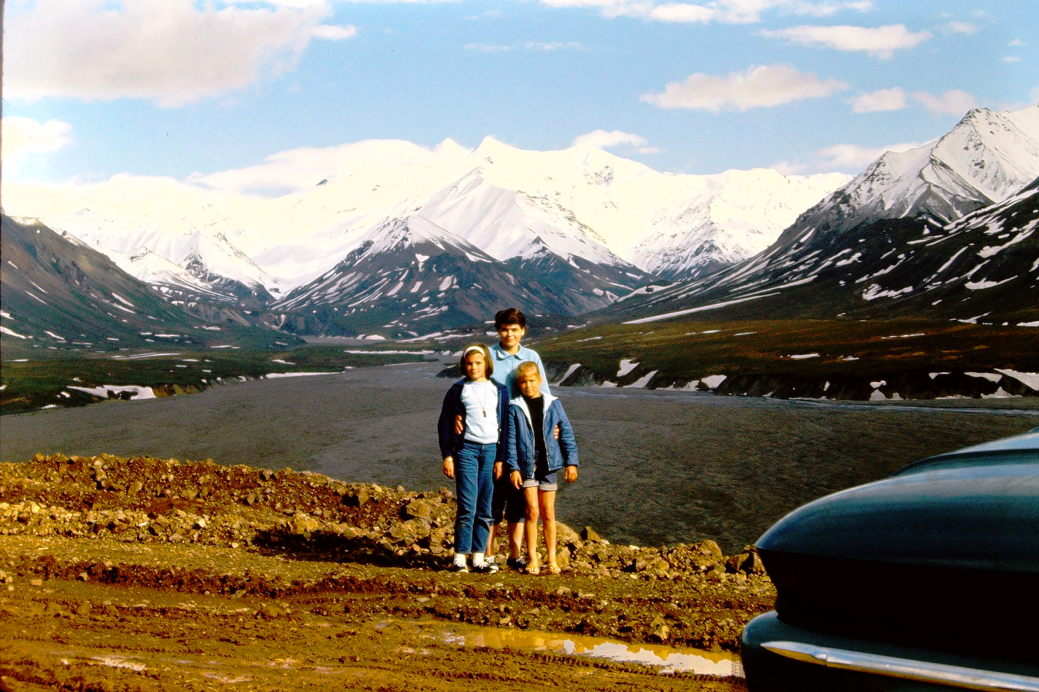 Polychrome Pass, Mount McKinley National Park, July 1966