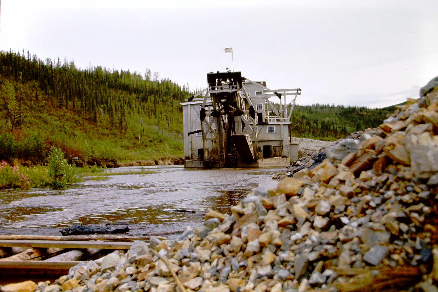 Dredge #11, Hunker Creek, Yukon