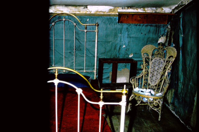 The Robert Service cabin at Dawson City, July 1966