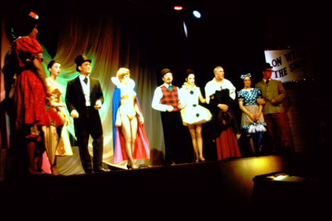 Curtain call at the Gaslight Follies, Dawson City, July 1966