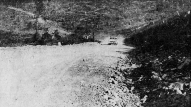 Opening the Alberni-Tofino Road, British Columbia, 1959