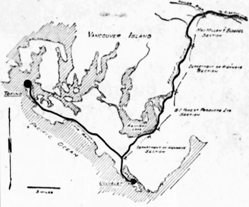 Opening the Alberni-Tofino Road, British Columbia, 1959