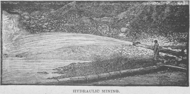 Gold hydraulicing at Atlin, 1913