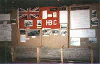 The Hudson's Bay Company trading post display at the Fort St. John - North Peace Museum, Fort St. John, British Columbia