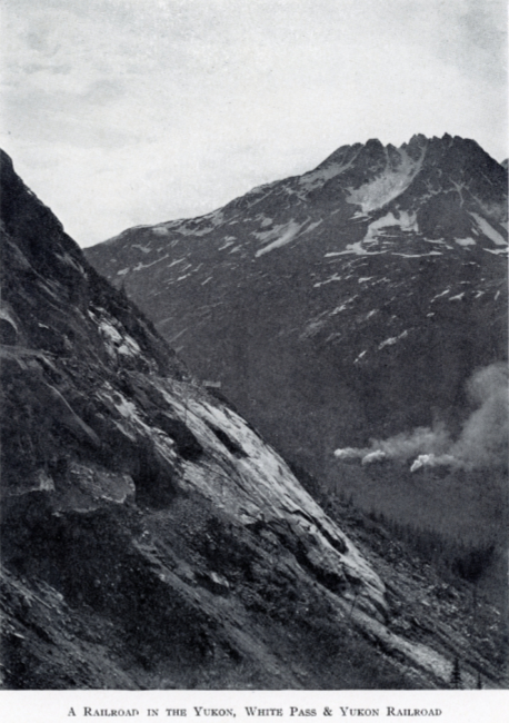 A Yukon Souvenir, 1904 - A Railroad in the Yukon, White Pass & Yukon Railroad