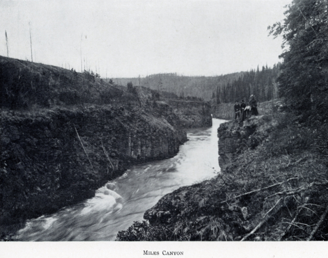 A Yukon Souvenir, 1904 - Miles Canyon