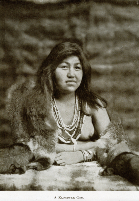 A Yukon Souvenir, 1904 - A Klondyke Girl