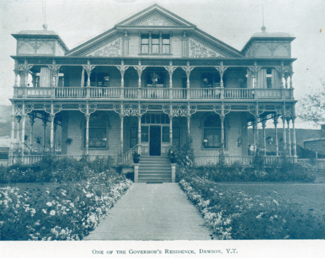 A Yukon Souvenir, 1904 - One of the Governor's Residence, Dawson, Y.T.