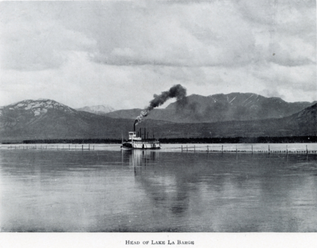 A Yukon Souvenir, 1904 - Head of Lake La Barge