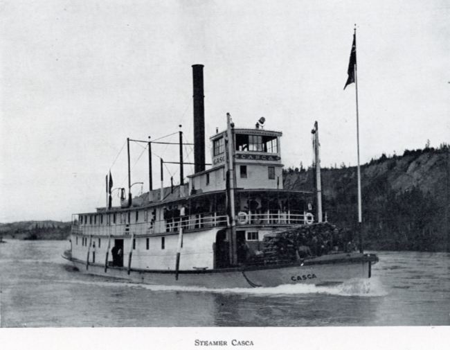 A Yukon Souvenir, 1904 - Steamer Casca