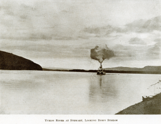 A Yukon Souvenir, 1904 - Yukon River at Stewart, Looking Down Stream