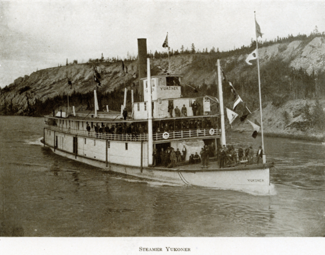 A Yukon Souvenir, 1904 - Steamer Yukoner