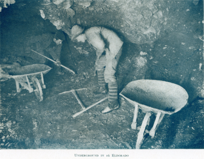 A Yukon Souvenir, 1904 - Underground in 16 Eldorado