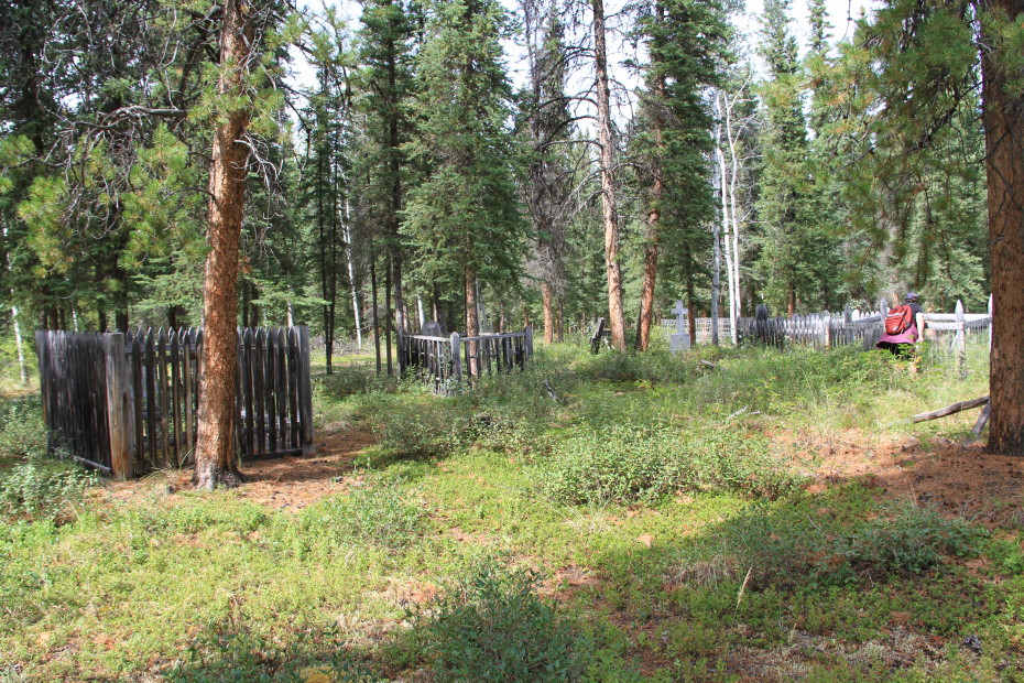 Cemetery at Fort Selkirk, Yukon