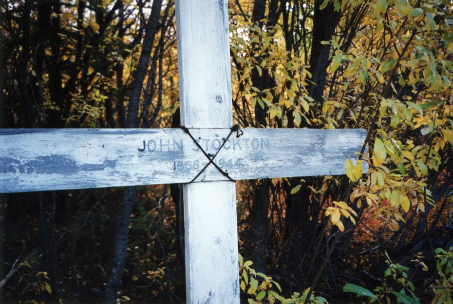 The Yukon wilderness grave of John Stockton