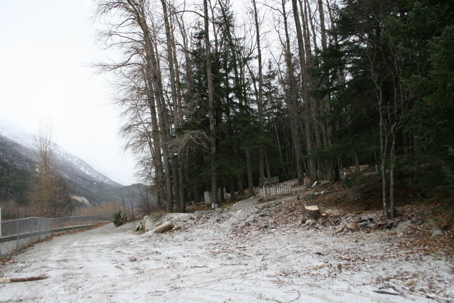 The Gold Rush Cemetery at Skagway, Alaska