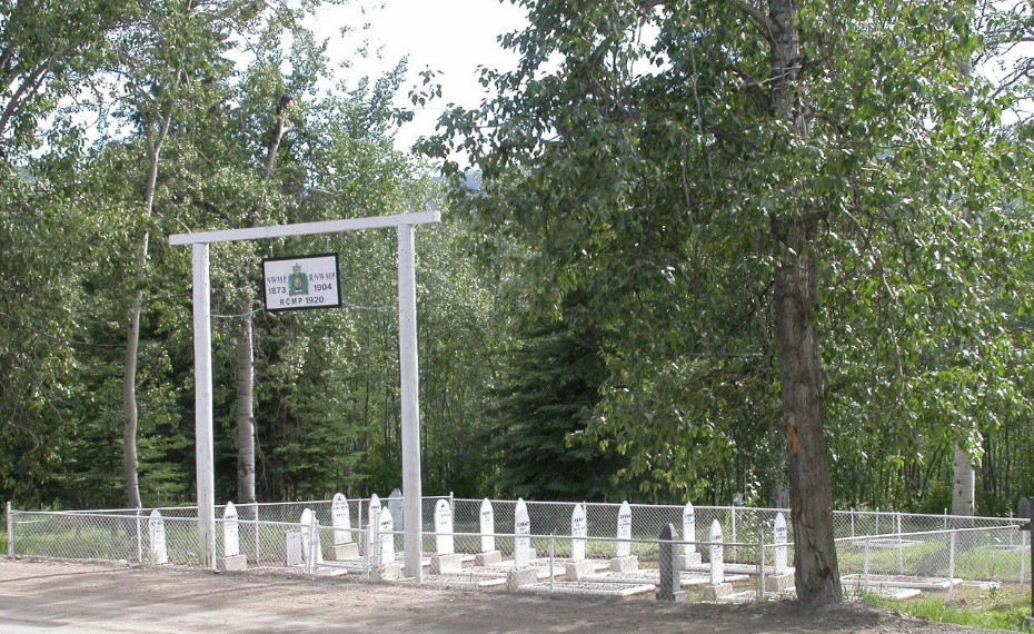 The RCMP Cemetery at Dawson City, Yukon