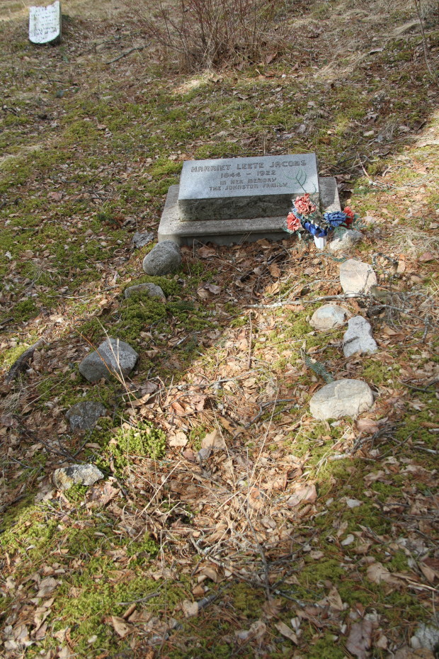 in the Pioneer Cemetery at Skagway, Alaska