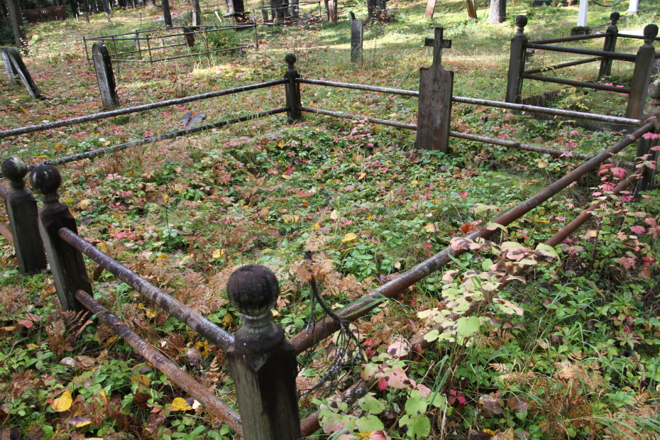 Grave of Mrs. Katherine Barry in the Pioneer Cemetery at Skagway, Alaska