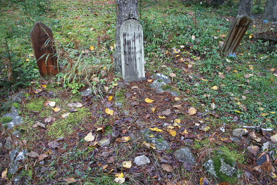 Grave of William E. Jordan in the Pioneer Cemetery at Skagway, Alaska