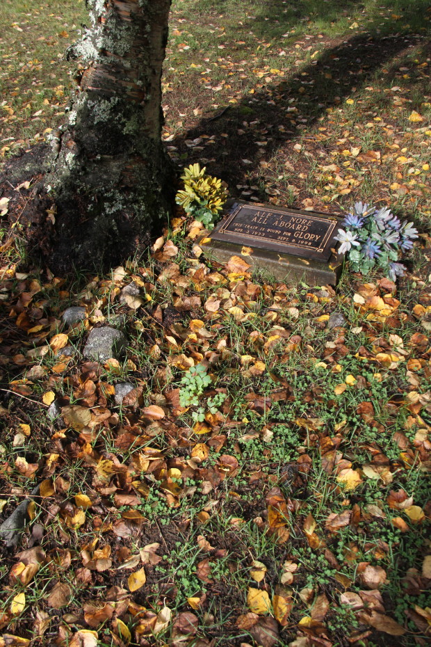 Grave of Alf J. Nore in the Skagway Cemetery, Alaska