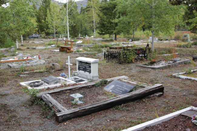 Atlin Cemetery, Atlin, BC